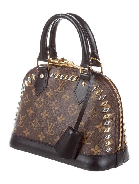 louis vuitton monogram alma bag|louis vuitton alma pm size.